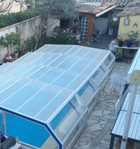 Studio avec piscine partagee jardin clos et wifi a Lunel Viel, Lunel-Viel